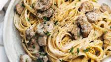 Date Night Mushroom Fettuccine