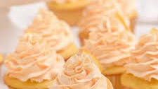Dreamy Orange Cupcakes with Whipped Orange Frosting