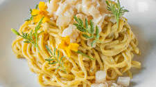 Duck Egg Pasta with Herbs