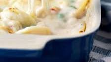 Dump-and-Bake Chicken and Ravioli in Alfredo Sauce