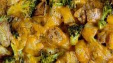 Easy Cheesy Broccoli & Potatoes