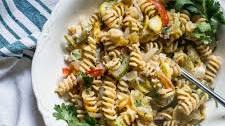 Easy Chickpea Pasta Primavera + Gluten-Free
