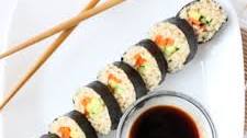 Easy Cucumber Avocado Sushi Rolls
