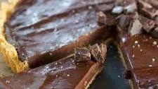 Easy Dark Chocolate Ganache Tart