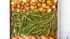 Easy Easter Dinner on a Sheet Pan