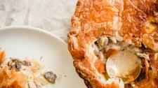 Easy Indian Chicken and Mushroom Pie