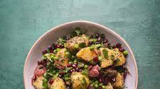 Easy Indian Potato & Pea Salad (Aloo Matar Chaat)