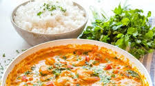 Easy One Pan Coconut Curry Shrimp