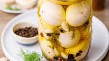 Easy Refrigerator Dill Pickled Eggs
