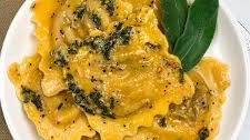 Easy Sauce for Butternut Squash Ravioli