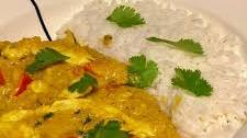 Easy Thai pumpkin curry with chicken