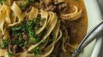 Easy to Make Vegan Beef Stroganoff
