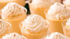 Eggnog Pudding Shots
