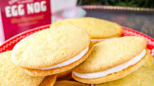 Eggnog Whoopie Pies