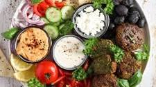 Falafel Plate (with Hummus and Tahini Sauce)