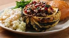 Festive Stuffed Acorn Squash Recipe by Tasty