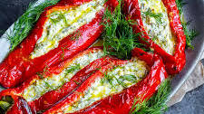 Feta Stuffed Peppers