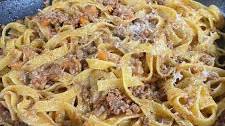 Fettuccine alla Bolognese 🍝😋
