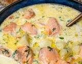Finnish Salmon Soup (Lohikeitto)
