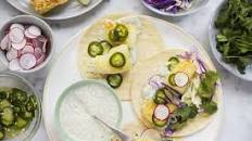 Fish Tacos with Lime-Pickled Jalapeños