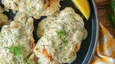 Fish With Cream Sauce