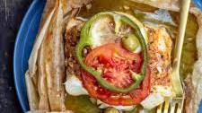 Fish en Papillote, Mediterrnanean-style