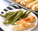 Five Minute Garlic Parmesan Chicken Tenders