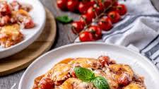Four Cheese Ravioli with Fresh Cherry Tomato Sauce