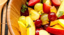 Fruit Salad With Mint and Lime
