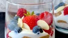 Fruit and Nut Yogurt Parfait