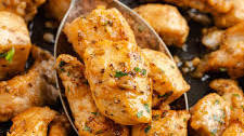 Garlic Butter Chicken Bites (+Video)