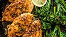 Garlic Butter Chicken and Broccoli (20 Minutes!)