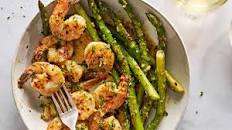 Garlic Butter Shrimp & Asparagus