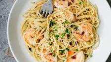 Garlic Butter Shrimp Pasta