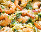 Garlic Butter Shrimp Pasta