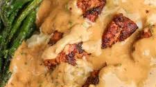 Garlic Parmesan Chicken and Gravy
