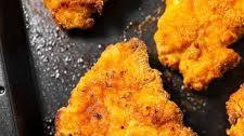 Garlic Parmesan Crispy Oven Fried Chicken