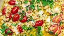 Garlic Parmesan White Beans