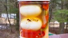 Garlic Pickled Eggs