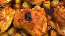 Garlic Roasted Chicken and Potatoes