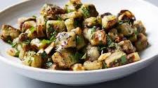 Garlic and Herb Eggplant