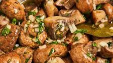 Garlic and Herb Marinated Mushrooms