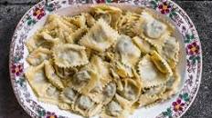 Genoese meat ravioli.