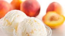 Ginger Peach Frozen Yogurt