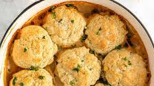 Gluten-Free Chicken Pot Pie (with Easy Biscuit Topping!)