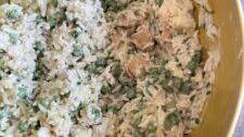 Gluten Free Tuna, Rice, And Green Pea Salad