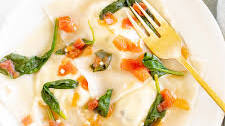 Goat Cheese Ravioli