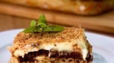 Greek Pastitsio recipe (Greek Lasagna with Béchamel)
