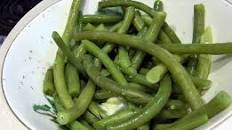 Green Beans with Fresh Dill