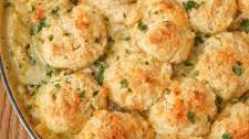 Green Chile Chicken Pot Pie Casserole